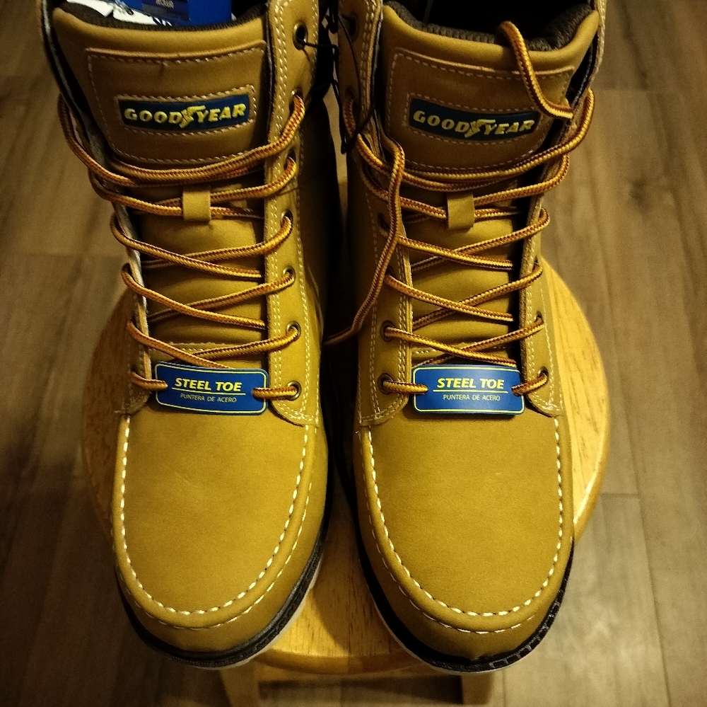 Brand New With Tags Goodyear Boots
